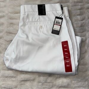 ****sold****Pebble Beach Shorts Mens 36W White Dry Luxe Golf New with tags